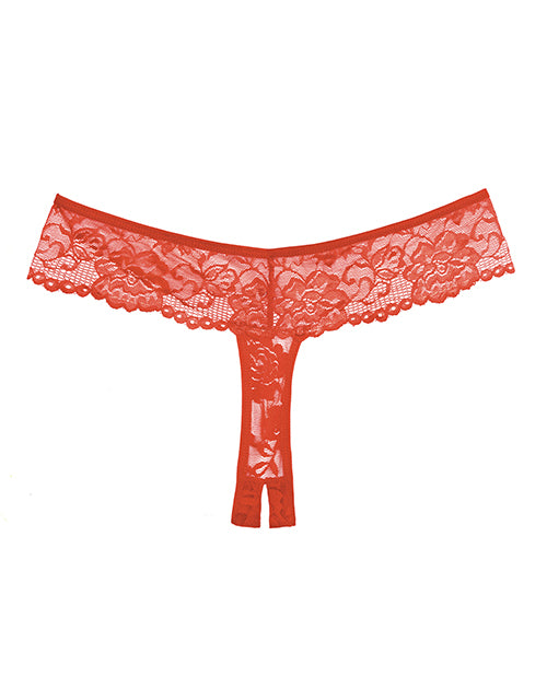 Adore Chiqui Love Thong - Red - Empower Pleasure