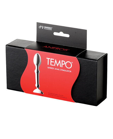 Aneros Tempo Anal Stainless Steel Stimulator - Empower Pleasure