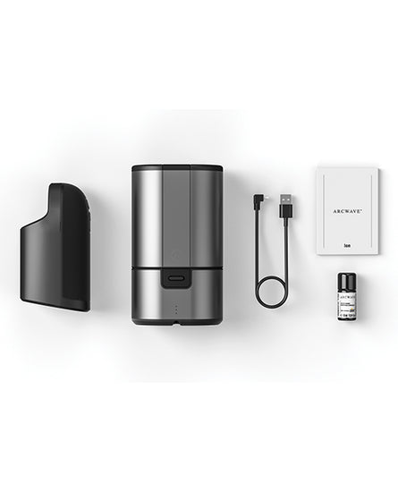 Arcwave Ion Pleasure Air Masturbator - Black - Empower Pleasure