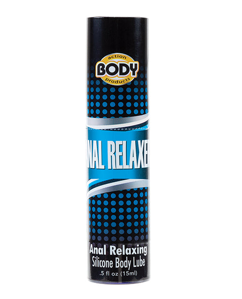 Body Action Anal Relaxer Silicone Lubricant - 0.5 oz