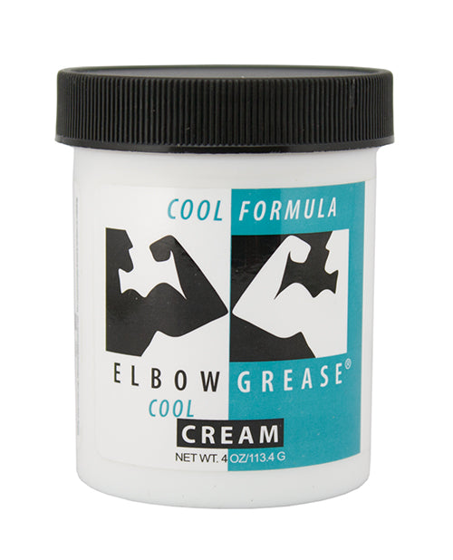 Elbow Grease Cool Cream - 4 oz jar - Empower Pleasure