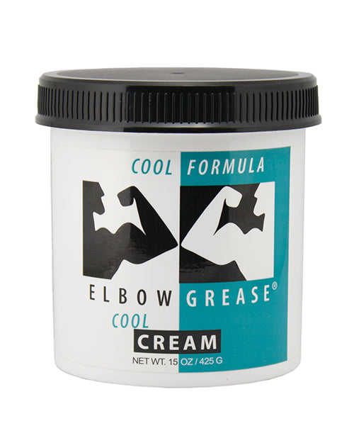 Elbow Grease Cool Cream - 15 oz jar - Empower Pleasure