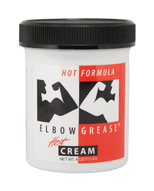 Elbow Grease Hot Cream - 4 oz Jar - Empower Pleasure