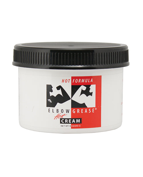 Elbow Grease Hot Cream - 9 oz Jar - Empower Pleasure