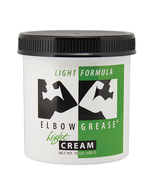 Elbow Grease Light Cream Jar - 15 oz - Empower Pleasure