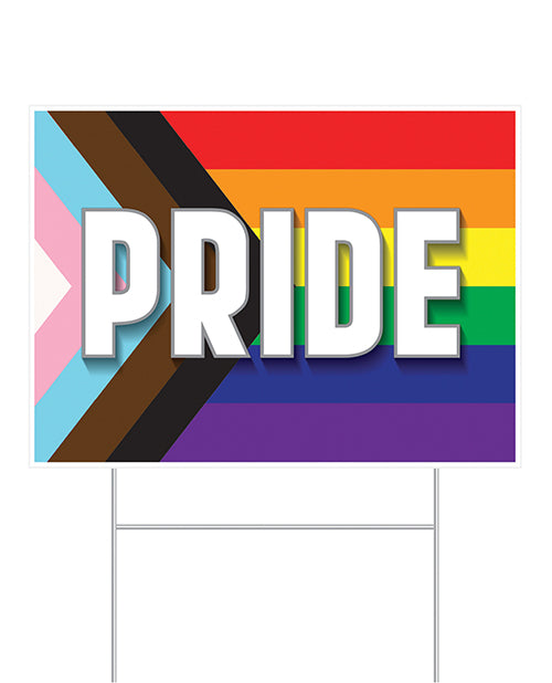 Plastic Pride Yard Sign - Empower Pleasure