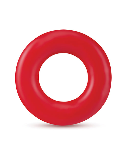 Blush Stay Hard Donut Rings - Red - Pack-of-2