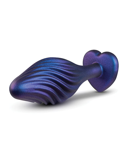 Blush Anal Adventures Matrix Swirling Bling Plug - Sapphire - Empower Pleasure