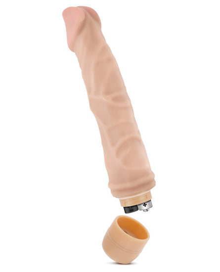 Blush Dr. Skin Vibe 9" Dong #6 - Beige - Empower Pleasure