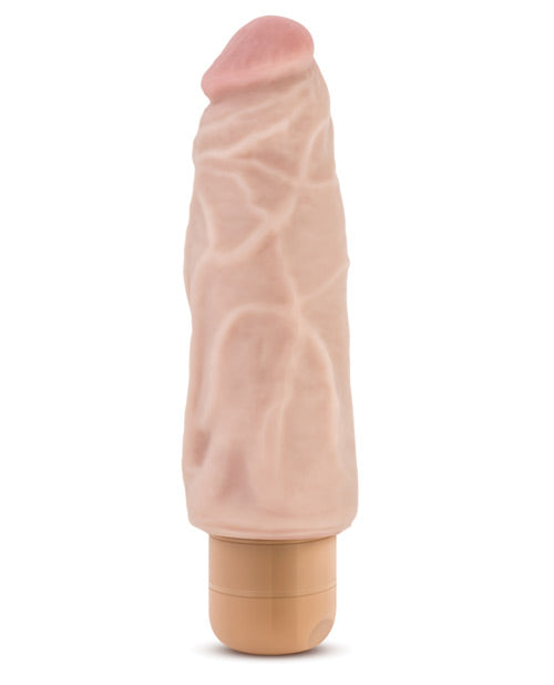 Blush Dr. Skin Vibe 7" Dong #9 - Beige - Empower Pleasure