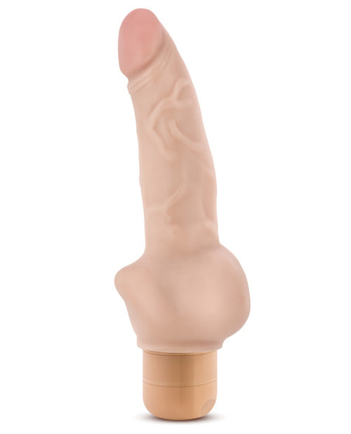 Blush Dr. Skin Vibe 8" Dong #12 - Beige - Empower Pleasure