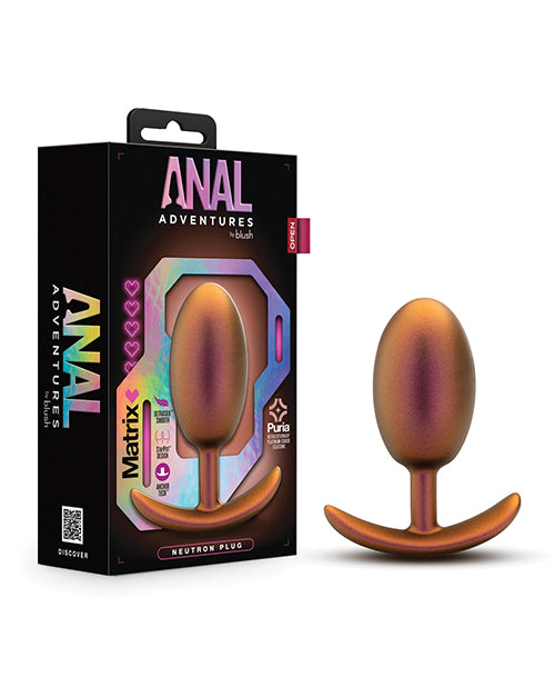 Blush Anal Adventures Matrix Neutron Plug - Copper - Empower Pleasure