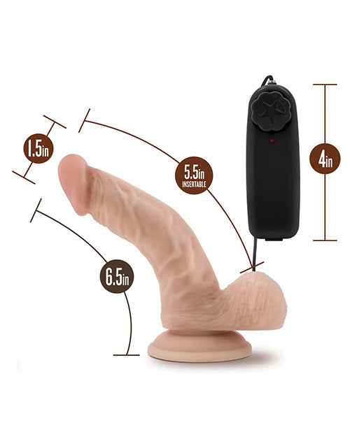 Blush Dr. Skin Dr. Ken 6.5" Cock with Suction Cup - Vanilla
