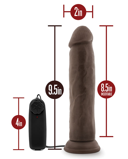 Blush Dr. Skin Dr. Throb 9.5" Cock with Suction Cup - Empower Pleasure