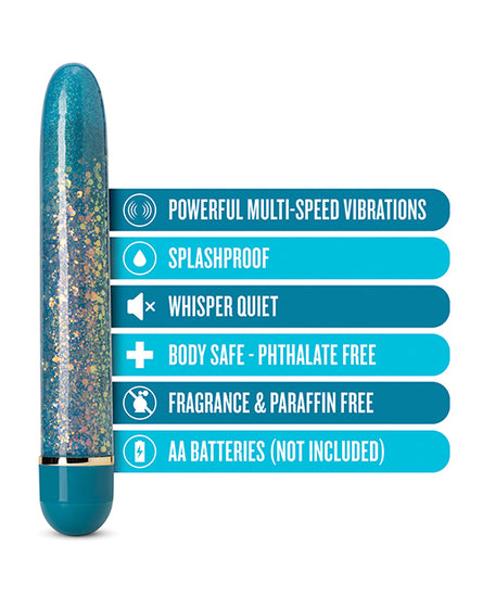 Blush The Collection Astral Slim Vibe - Teal - Empower Pleasure