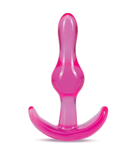 Blush B Yours Curvy Anal Plug - Pink - Empower Pleasure