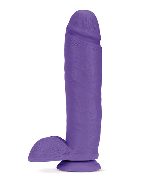 Blush Au Naturel Bold Huge 10.5" Dildo - Purple - Empower Pleasure