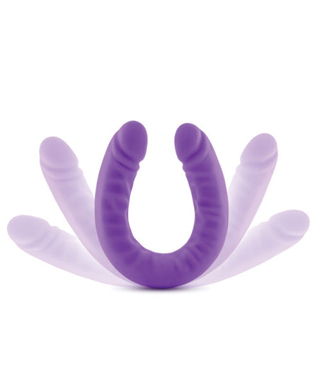 Blush Ruse 18" Slim Double Dong - Purple - Empower Pleasure