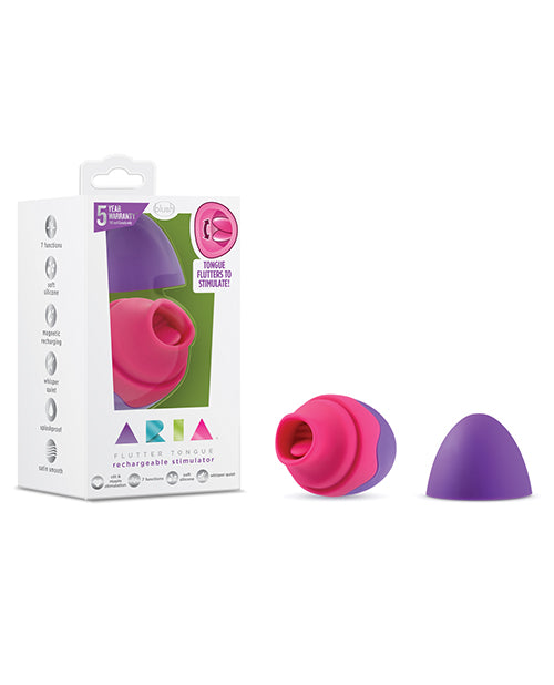 Blush Aria Flutter Tongue - Purple - Empower Pleasure