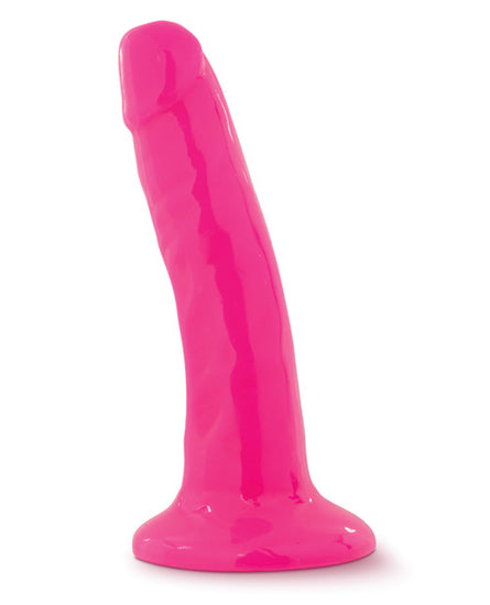 Blush Neo 5.5" Dual Density Cock - Neon Pink - Empower Pleasure