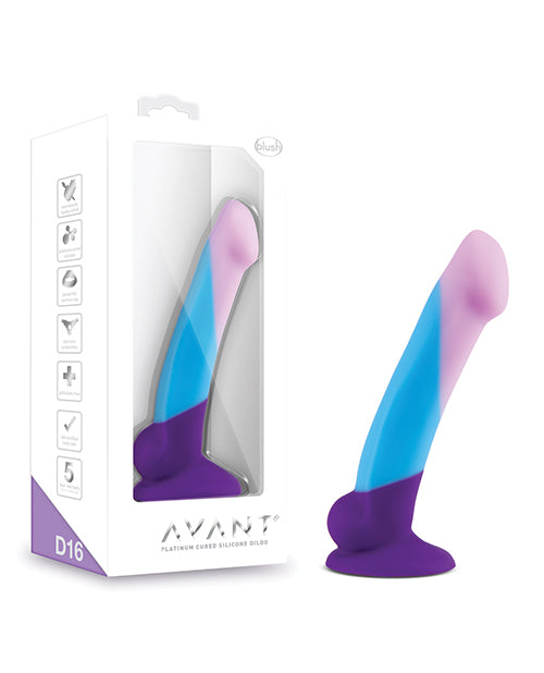 Blush Avant D16 Silicone Dildo - Purple Haze - Empower Pleasure