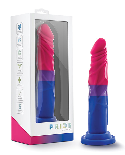 Blush Avant P8 Bisexual Pride Dildo - Love - Empower Pleasure
