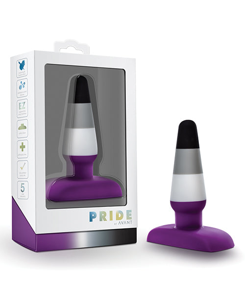 Blush Avant P7 Asexual Pride Plug - Ace
