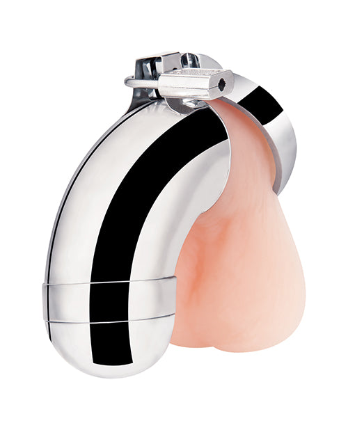 Blue Line Submission Cage - Silver - Empower Pleasure