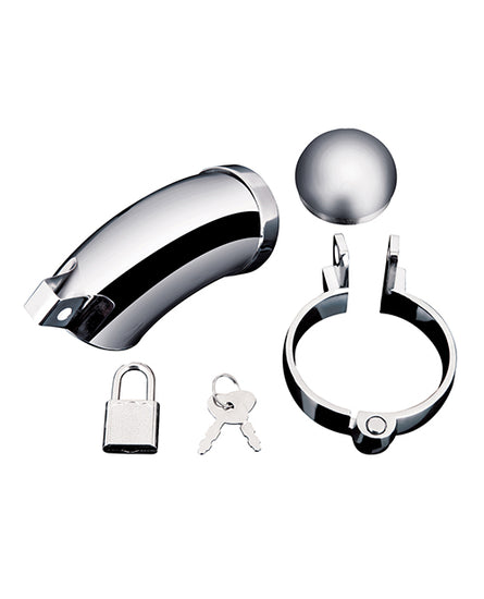 Blue Line Submission Cage - Silver - Empower Pleasure