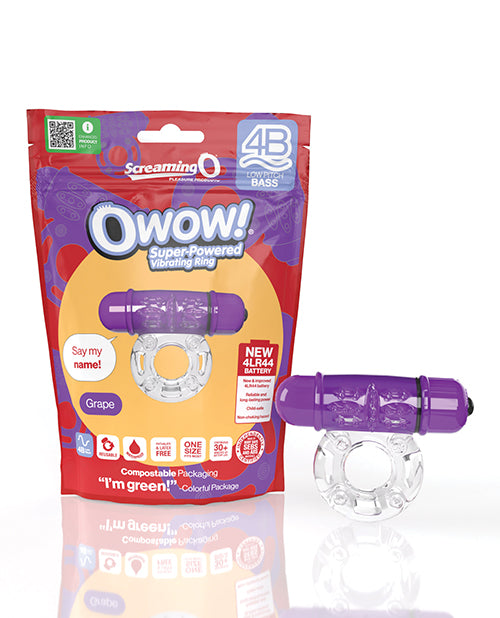 Screaming O 4B OWow - Grape - Empower Pleasure