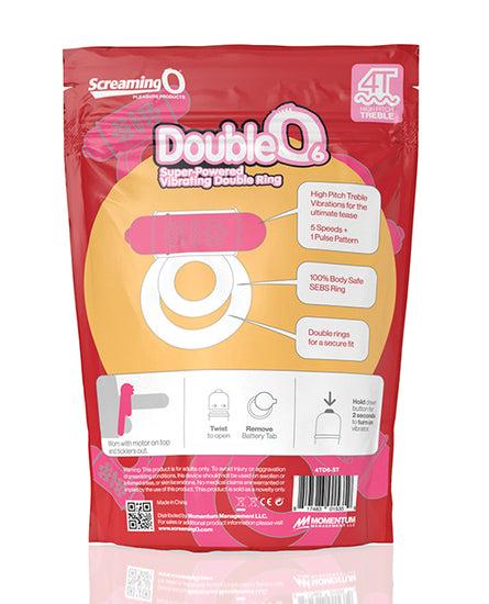 Screaming O 4T DoubleO 6 - Strawberry - Empower Pleasure