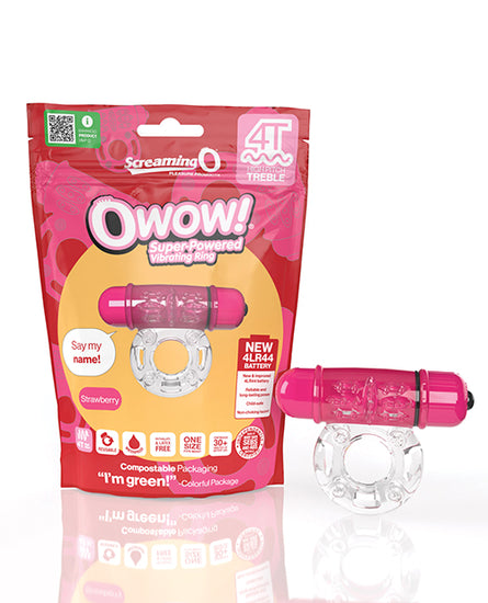 Screaming O 4T OWow - Strawberry - Empower Pleasure