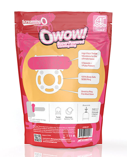 Screaming O 4T OWow - Strawberry - Empower Pleasure