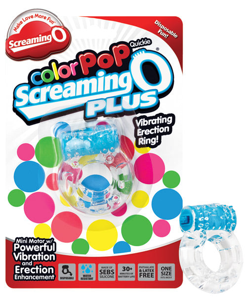 Screaming O Color Pop Quickie O Plus - Empower Pleasure