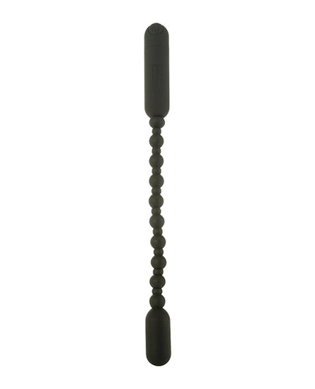 Rechargeable Booty Beads - Black - Empower Pleasure