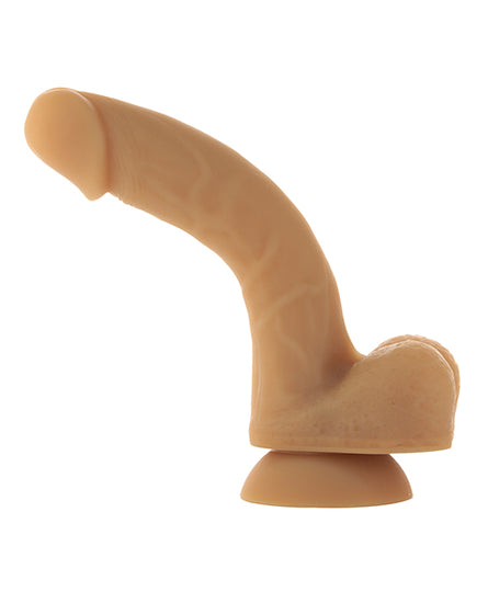 The Andrew - 8" Bendable Dong - Caramel - Empower Pleasure