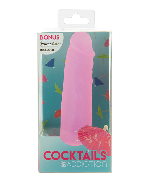 Addiction Cocktails 5.5" Dong - Purple Cosmo - Empower Pleasure