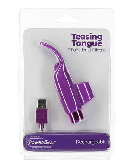 Teasing Tongue - 9 Functions Purple - Empower Pleasure