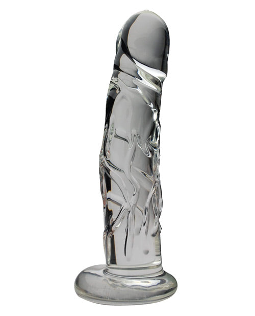 Blown Realistic Glass Medium - Clear - Empower Pleasure