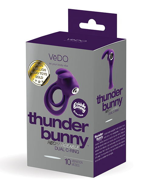 VeDO Thunder Rechargeable Dual Ring - Empower Pleasure