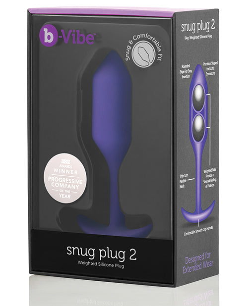 b-Vibe Snug Plug 2 - .114g - Empower Pleasure