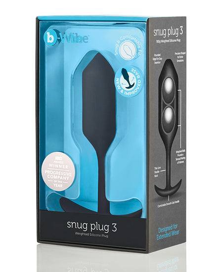 b-Vibe Snug Plug 3 - .180g - Empower Pleasure