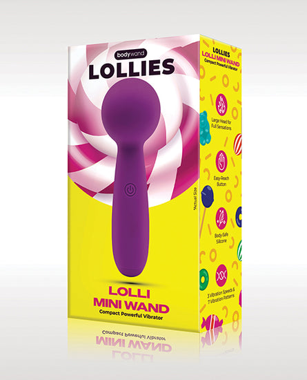 XGen Bodywand Lolli Mini Wand Vibrator - Purple XGen Bodywand Lolli Mini Wand Vibrator - Purple