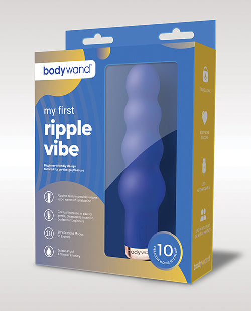 XGen Bodywand My First Ripple Vibe - Blue - Empower Pleasure