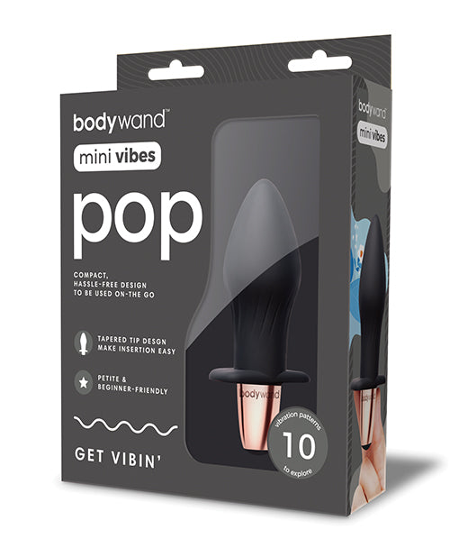 Xgen Bodywand Mini Vibes Pop - Black - Empower Pleasure