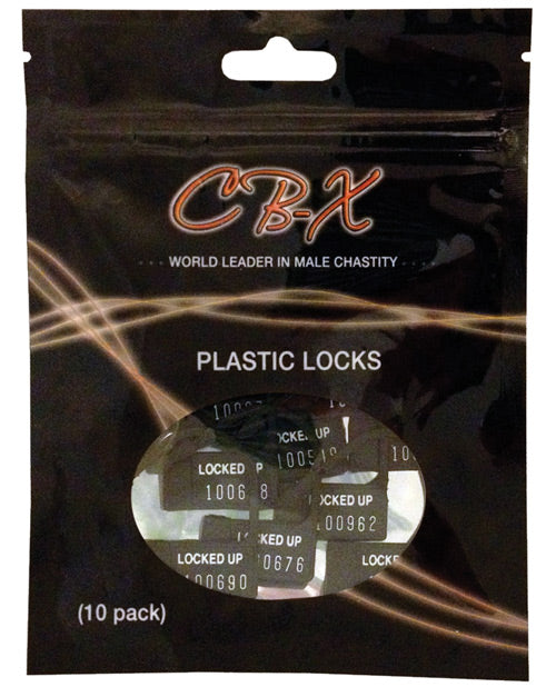 Plastic Cock Cage Lock - Pack of 10