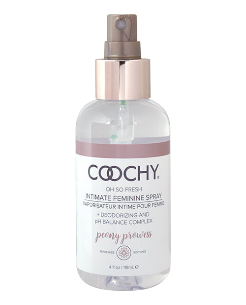COOCHY Intimate Feminine Spray - 4 oz Peony Prowess - Empower Pleasure