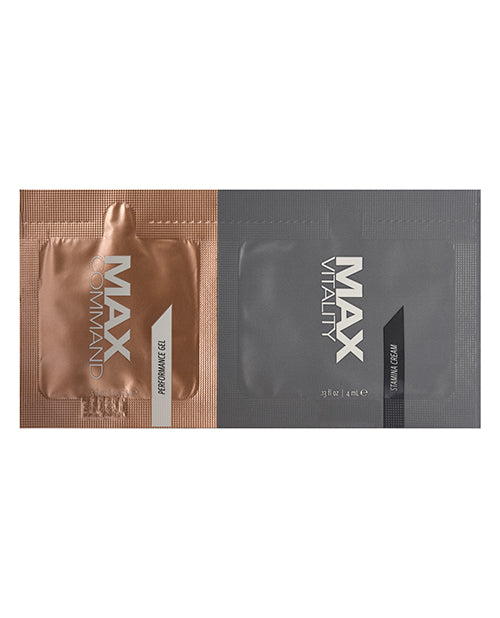 Max Command & Vitality Duo Foil - Empower Pleasure