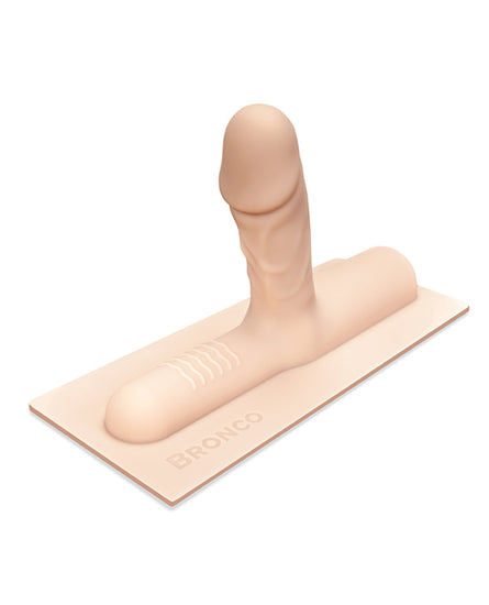 The Cowgirl Bronco Silicone Attachment - Vanilla - Empower Pleasure