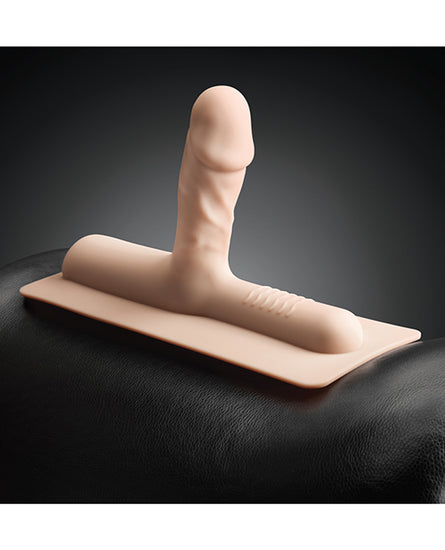 The Cowgirl Bronco Silicone Attachment - Vanilla - Empower Pleasure